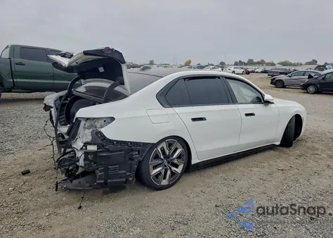 2024 BMW I7 Edrive50 z USA, uszkodzony, nr VIN WBY43EJ01RCP83408